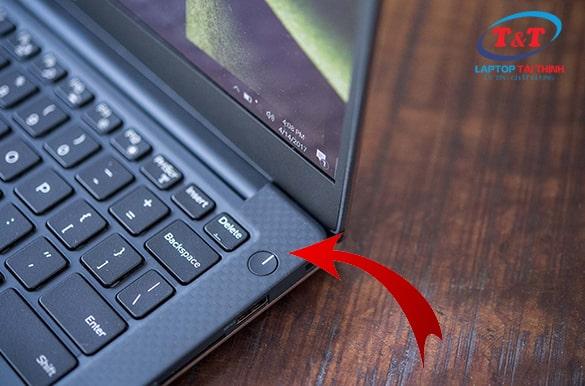 Nút nguồn laptop Lenovo trên bàn phím