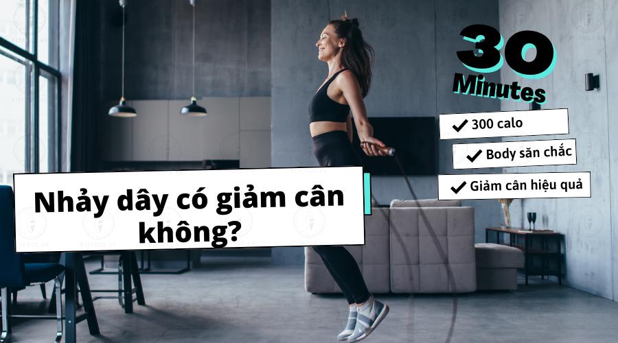 Nhảy dây có giảm cân không?