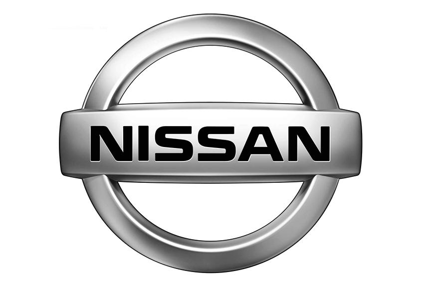 Logo Nissan sử dụng các gam màu kim loại