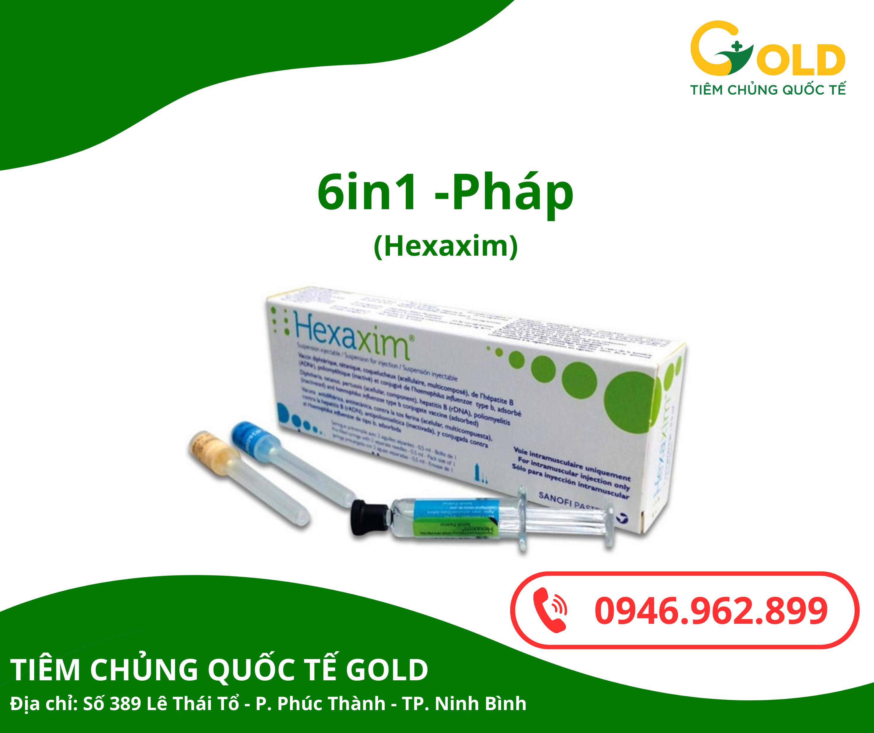 Vắc xin Hexaxim (Pháp) 1