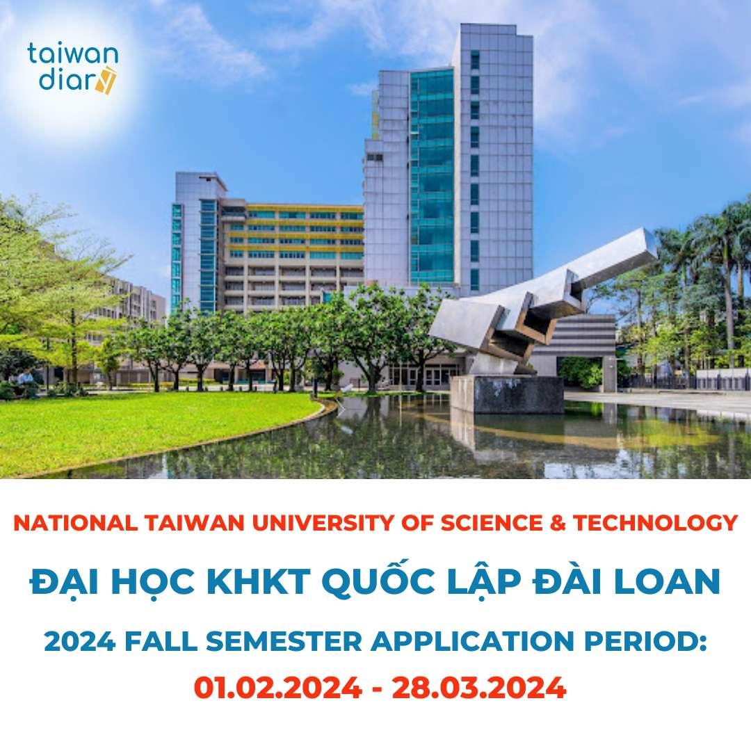 tuyển sinh Đại học KHKT Quốc lập Đài Loan