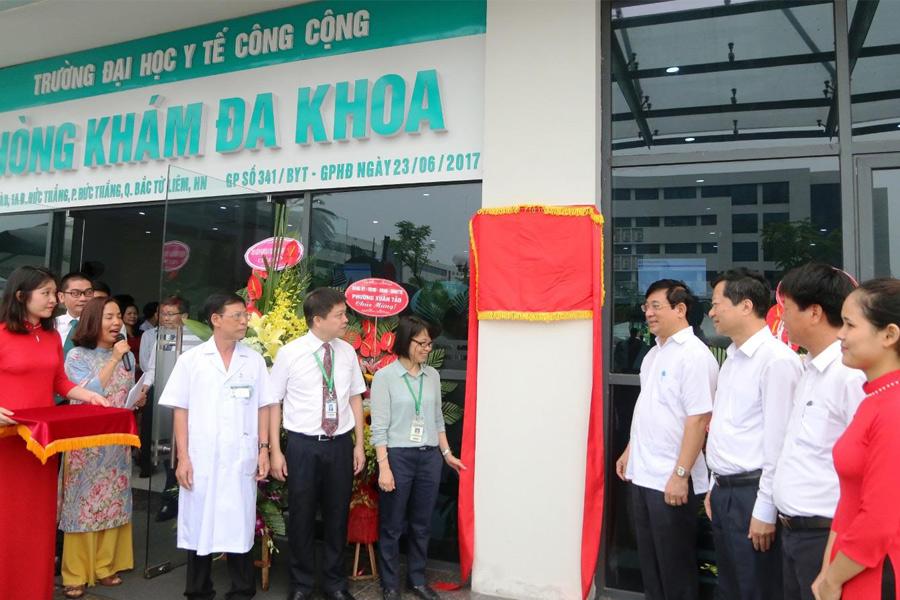 Lễ khai trương Phòng khám đa khoa Trường ĐH YTCC