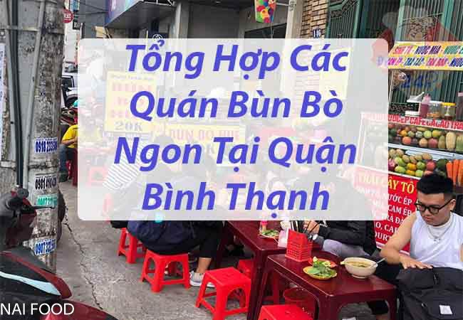 Các quán bún bò ngon ở bình thạnh