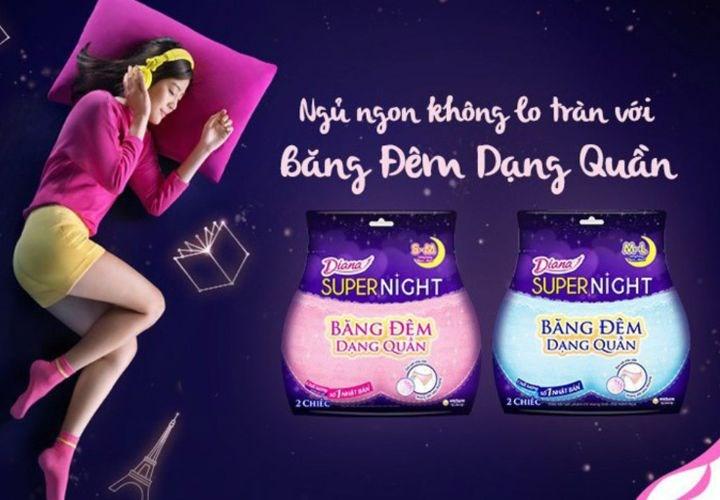 15 sản phẩm Băng vệ sinh Diana