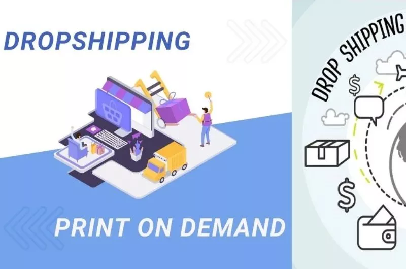 ‎Print on Demand (POD) là gì? 5 điểm khác biệt với Dropshipping