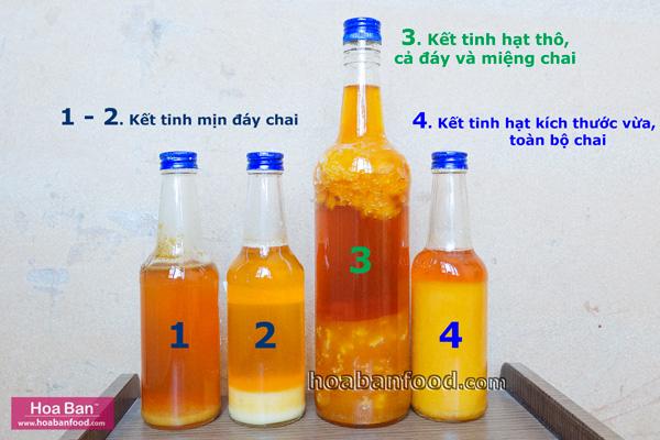 CÁCH XỬ LÝ MẬT ONG BỊ ĐÓNG ĐƯỜNG (KẾT TINH)