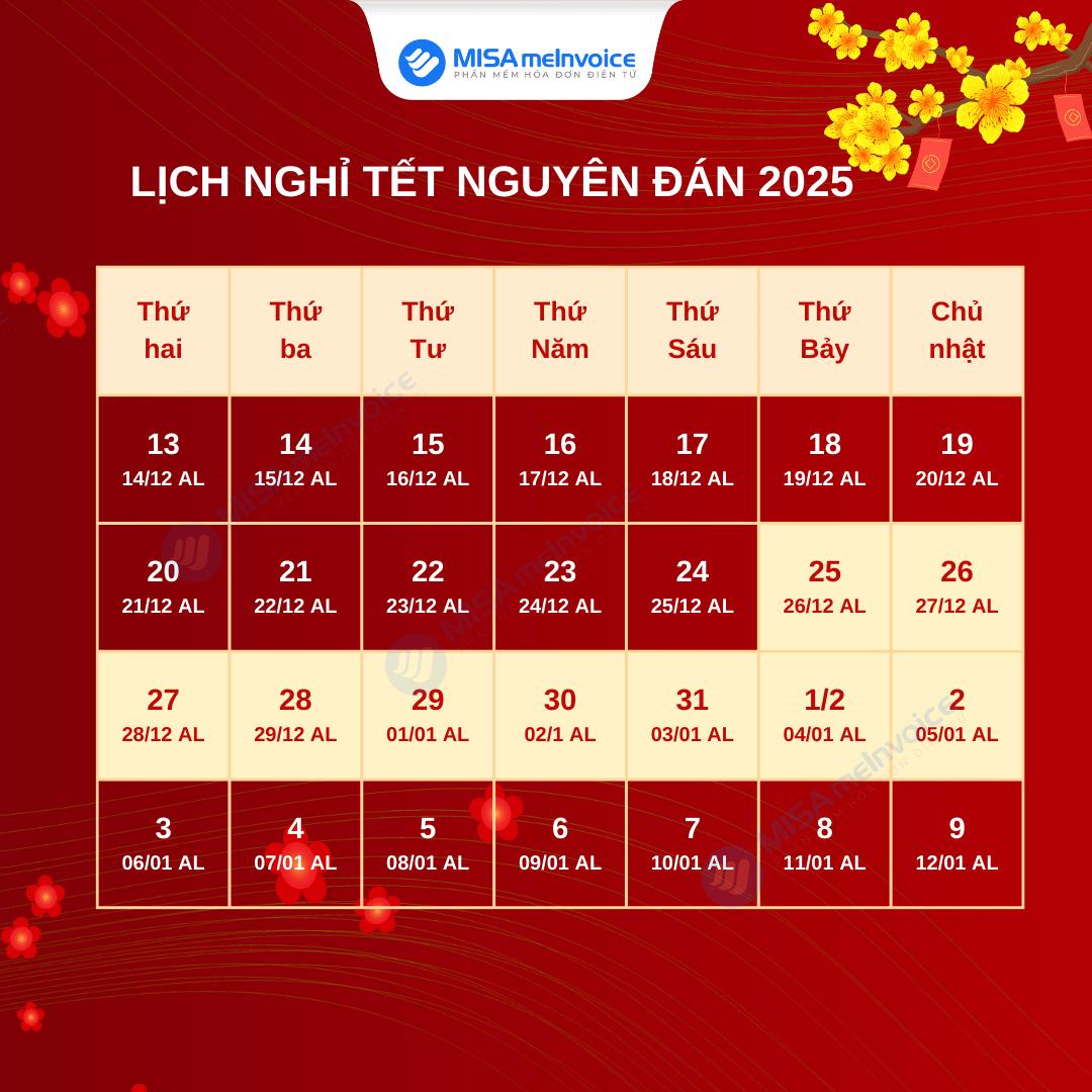 Còn bao nhiêu ngày nữa đến Tết 2025? Lịch nghỉ Tết Nguyên đán Ất Tỵ 2025 có thể kéo dài 9 ngày