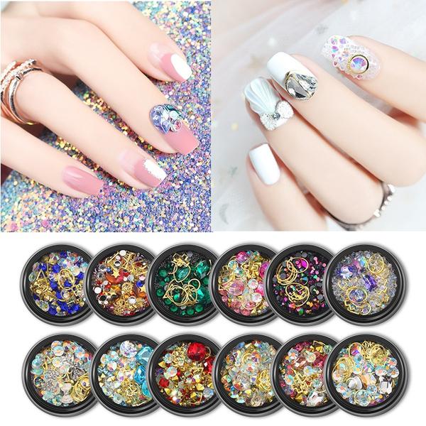 MẪU NAIL ĐÍNH ĐÁ ĐƠN GIẢN MÀ ĐẸP BẠN KHÔNG NÊN BỎ QUA