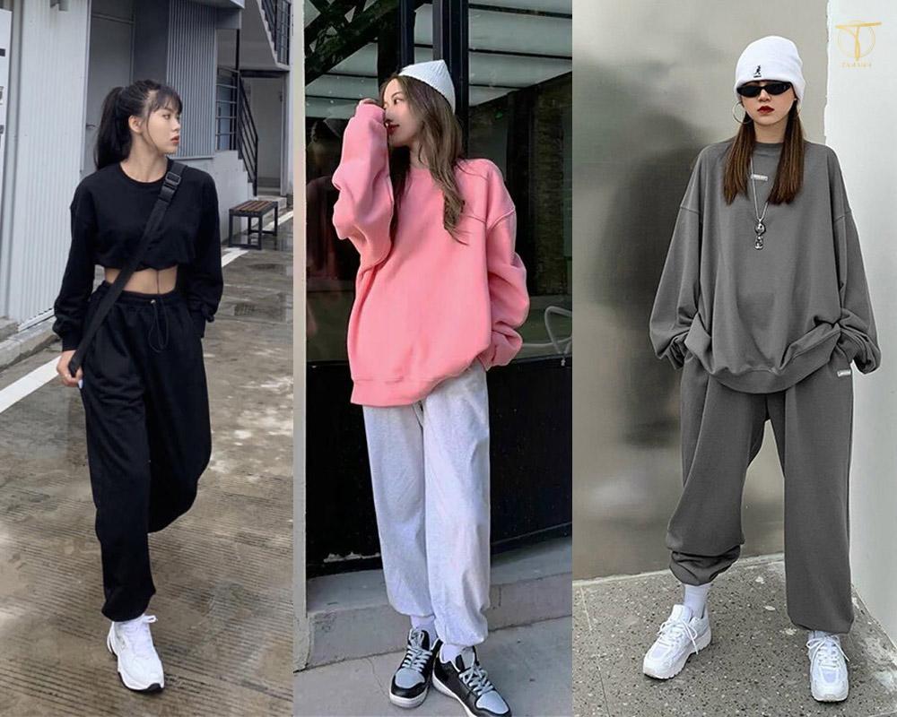 Cách phối đồ với quần jogger trẻ, cá tính, hợp fashion