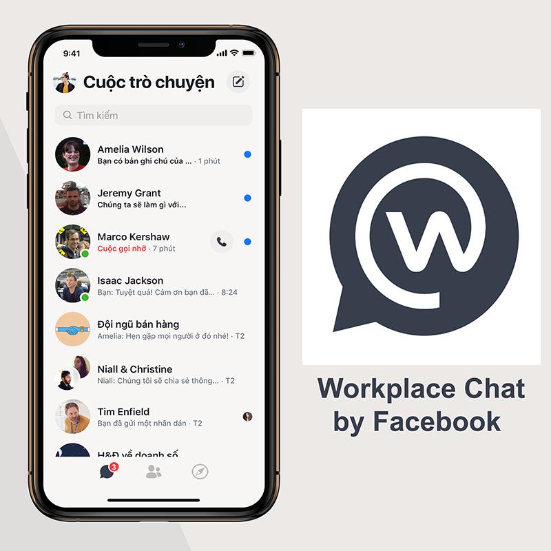 Workplace Chat by Facebook- Ứng dụng Trò chuyện nơi công sở