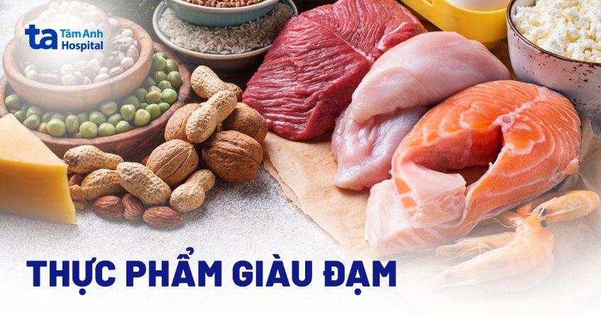 thực phẩm giàu đạm