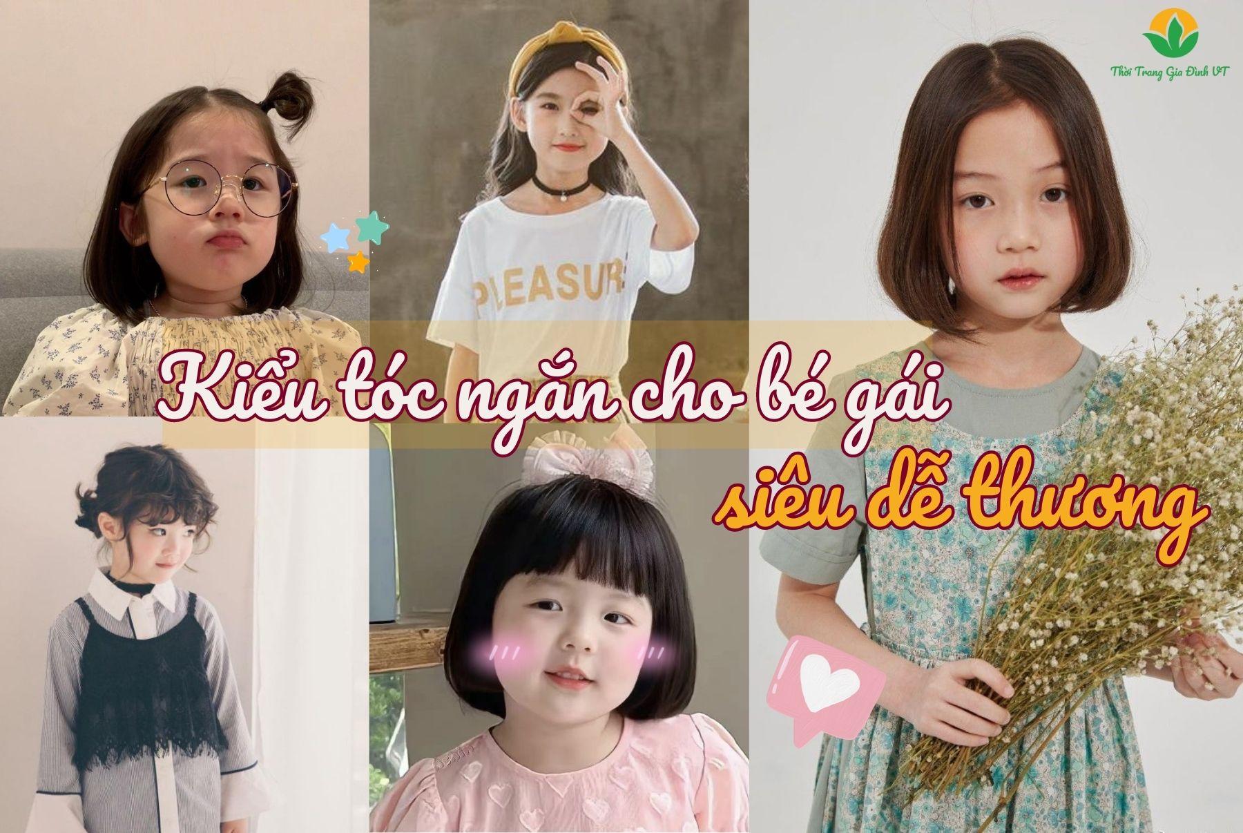 5+ Kiểu tóc ngắn cho bé gái siêu đáng yêu, xinh xắn khiến ai cũng mê