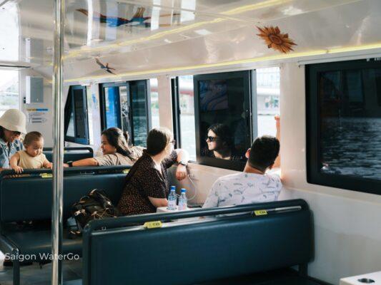 Vẻ đẹp trên tàu Saigon River Sightseeing