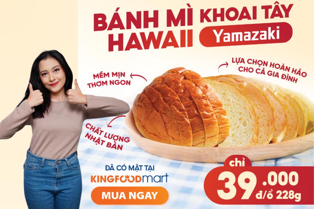 Tất tần tật về món bánh mì khoai tây Hawaii Yamazaki