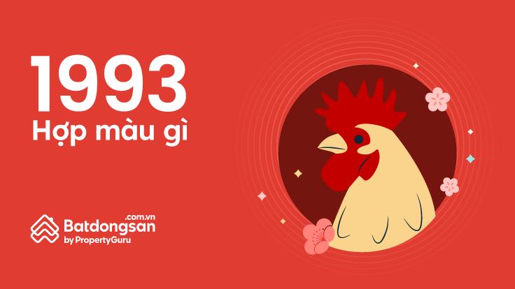 sinh năm 1993 hợp màu gì